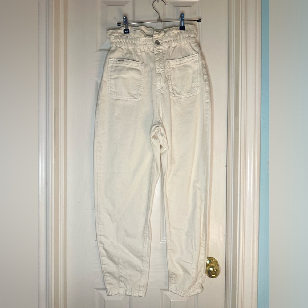 ZARA High Waisted Jogger Pants